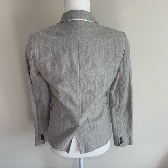 J.Crew Rayon Herringbone Schoolboy Blazer - Picture 14 of 14